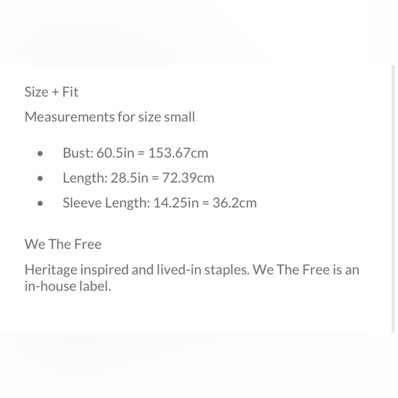 Free People | We The Free Kelly’s Tee Size S Ivory Combo - Picture 11 of 11